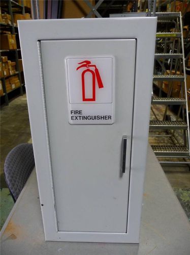 Larsen&#039;s 27&#034;x15&#034;x5&#034;1/2 fire extinguisher wall mount enclosure for sale