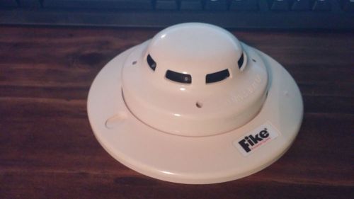 Fike 63-1021 63-1023 fire alarm analog photoelectric smoke detector head &amp; base for sale