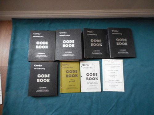 Curtis Automotive Key Code Books