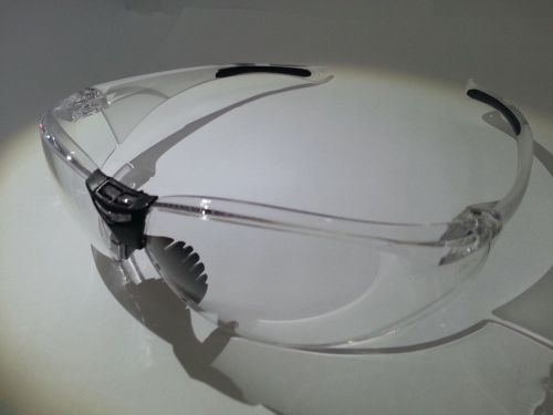 7 PAIRS OF ANSI Z87 + 2003 HIGH IMPACT APPROVED SAFETY GLASSES T8500 CLEAR LENS