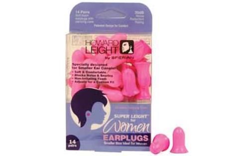 Howard Leight Super Leight Ear Plug Foam Pink NPR 30 No Cord 01757