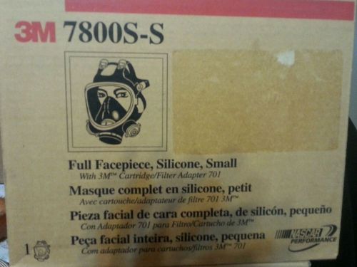 3m 7800s-s small full facepiece respirator mask for sale