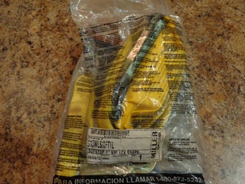 Miller by honeywell 913wls/6ftyl web lanyard yellow sofstop shock absorber for sale