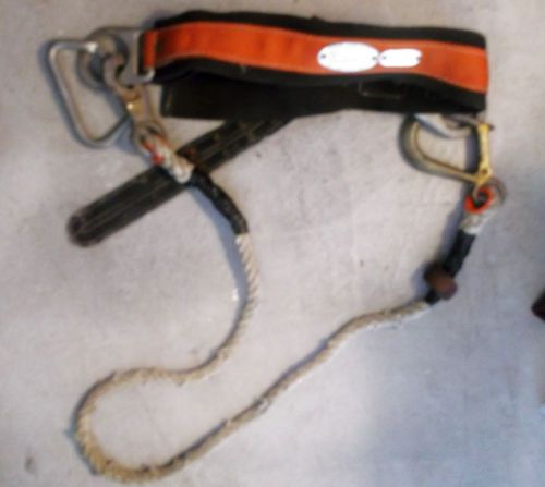 KLEIN TOOLS LARGE SAFETY BELT 5447lbs- HARNESS -used with good Klein attachments