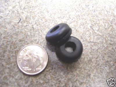 Fifty Rubber Grommets 9/16&#034; OD with 7/32&#034; ID (New)
