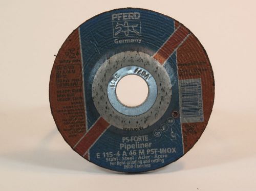 1 lot of 7 - pferd 4-1/2x1/8x7/8 a-ps pipeline cutoff wheel pt# 63410 (#1251) for sale