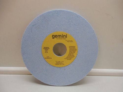 Gimini 60-j surface grinding wheel 7&#034; x 1/4&#034; x 1-1/4&#034; 105256778 7/10 rpm-3600 for sale