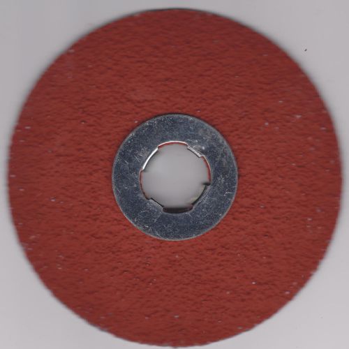 Two 3m 4-1/2&#034; fibre discs 785c - 36 grit lok disc 051144-13888 7/8&#034; usa grind for sale
