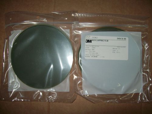 3M LAPPING FILM 461X 5IN X NH 30MIC 3MIL 31962 PACK OF 50