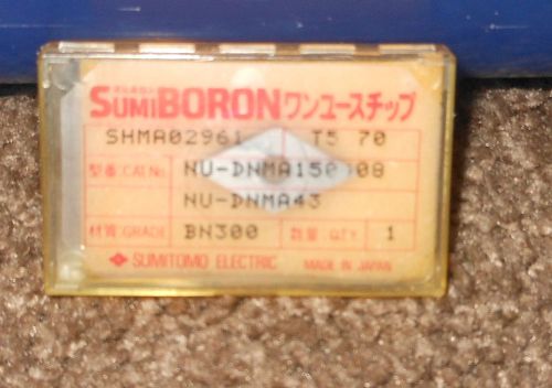 SUMITOMO INSERT  MODEL NU-DNMA150408  GRADE BN300
