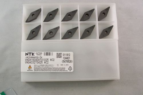 Vnga 332 to425 hc2 ntk  ceramic inserts (10) new and in original packages for sale