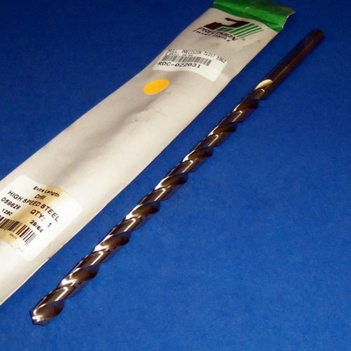 PRECISION TWIST DRILL SIZE: 29/64, OAL: 12-1/4&#034;, EXTRA LENGTH DRILL 059629 *NEW*