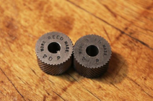 Reed 20P Knurling Tool Wheels