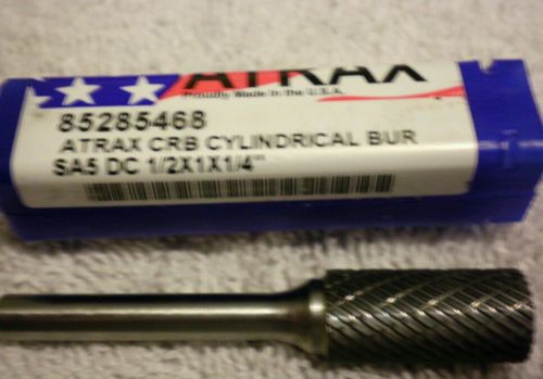 Atrax - CRB Cylindrical Burr, SA5, DC, 1/2 x 1 x 1/4&#034; 85285468