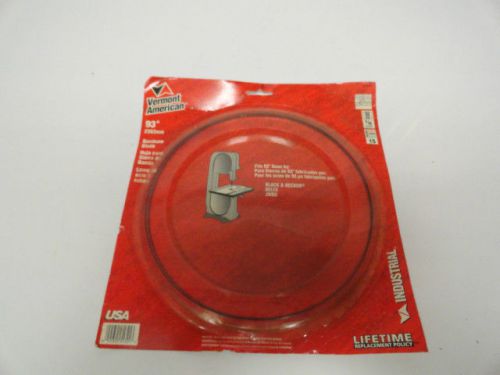 Vermont american new 31321 bandsaw blade 93&#034;x1/8 tpi 15(nib) for sale