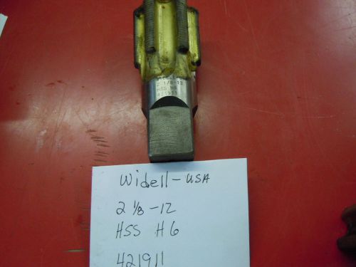 WIDELL 2 1/8 - 12 HSS H6 421911 TAP New