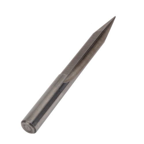 6mm Shank 2-Flute 25 Degree 0.4mm Blade Engraving Bits CNC Router Cutting