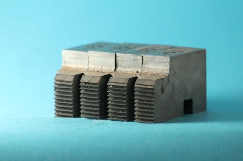 GEOMETRIC 7/16&#034;-20 MILLED CHASERS FOR 1&#034; D, DS,DSA, GROUND FROM SHARPENING