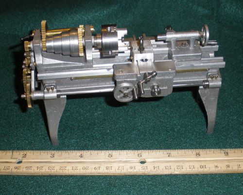 Miniture metal lathe scale model  fully fuctional for sale