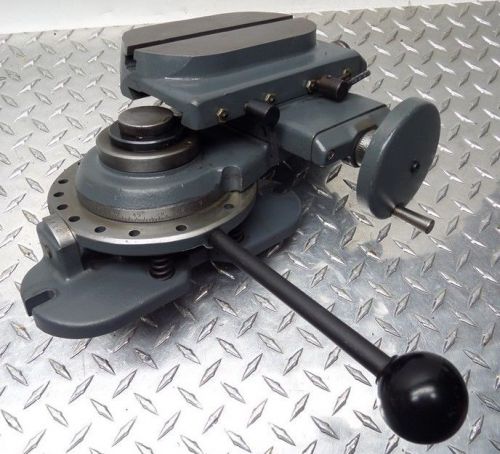 Swivel rotating cross slide attachment for universal grinder sharpener for sale