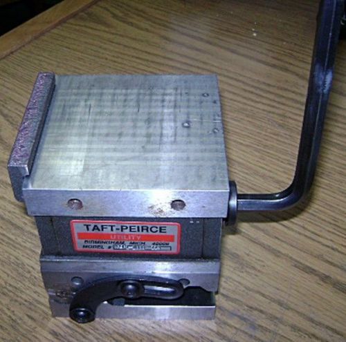 Taft-Peirce Single Angle Sine Plate with Fine Pole Magnetic Chuck