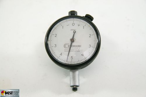 Standard Gage Co. D1-20241-A .0001&#034; Dial Indicator w/ 1yr ISO 17025 Calibration