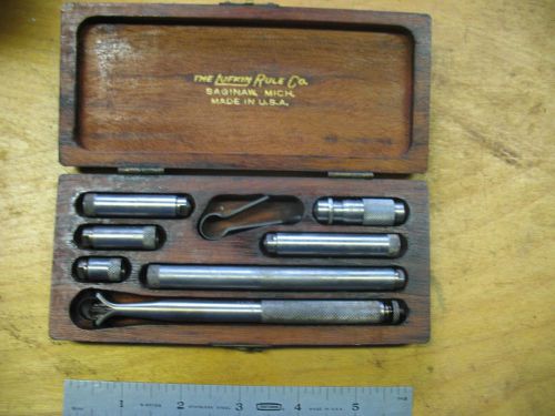 Vintage Lufkin Inside Micrometer Set