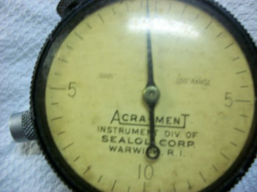 USED  ACRA-MENT  2&#034; DIAL INDICATOR