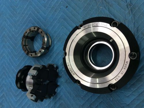 Microcentric cb80-nd collet chuck, with s30 collet and installation tool. for sale
