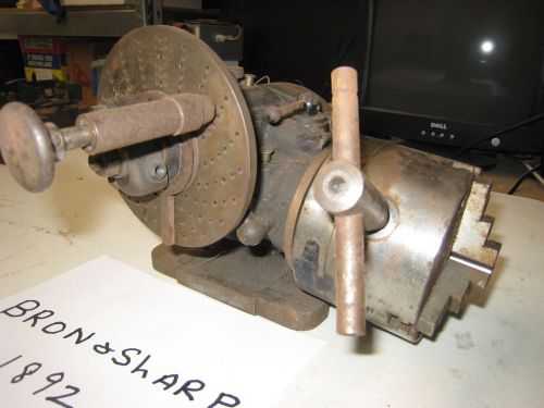 Brown and Sharp dividing head tool model 1892