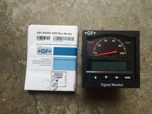 +gf+ signet model # 3-5500 flow monitor *new* for sale