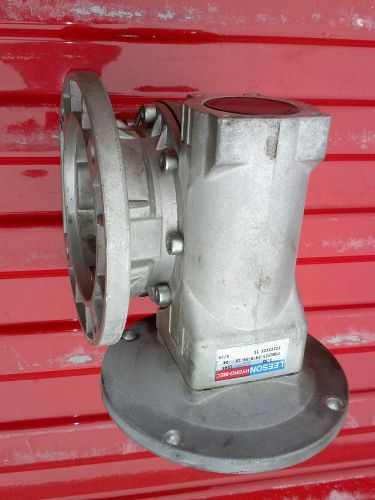 Leeson 24:1 worm gear reducer surplus stock for sale