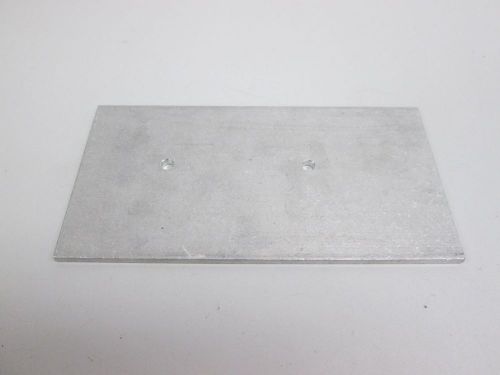 New nordson 1017726 plate cover aluminum 7-9/16x3-15/16x3/16in d261741 for sale