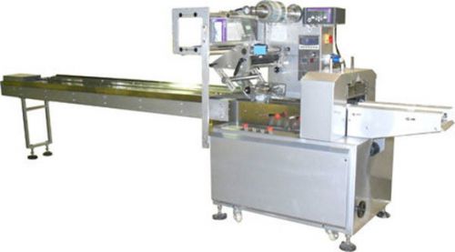 Brand new telesonic packaging horizontal flow wrapper- fw-320 - all stainless for sale
