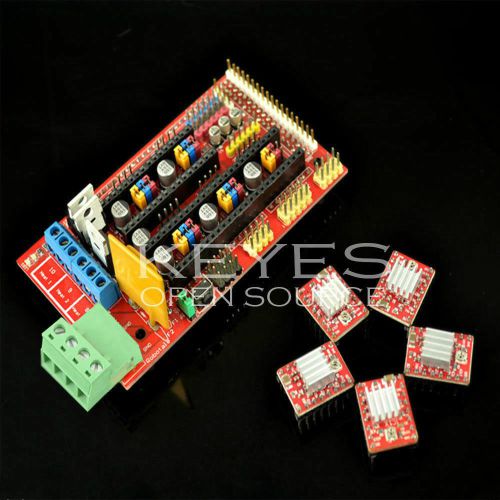 3d printer control suite ramps 1.4 + 5pcs 4988 driver with heat sink for sale
