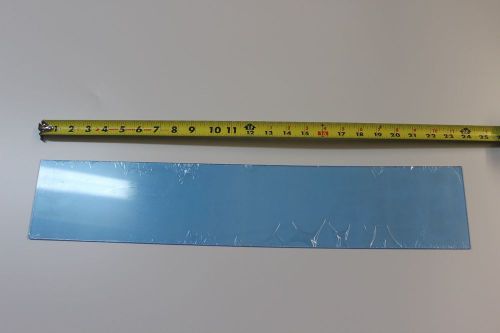 Petg clear thermoforming plastic sheet .080&#034; x 4-9/16&#034; x 23-5/8&#034; for sale