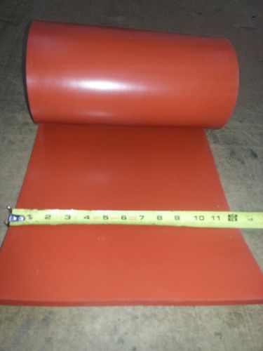 Silicone rubber roll 55 duro +/-5  1/2&#034;thk x 12&#034;wide x 10 ft long for sale
