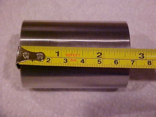 316 Stainless Steel  Shaft 1-3/4 X 2-5/8 Inches Long With 2 Center Drilled Ends