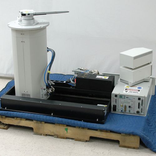 Brooks Automation Wafer Transfer Robot on Traverser +Series 8 Controller+Aligner