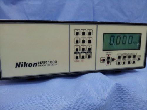 NIKON NSR1000 Irradiance Meter in case