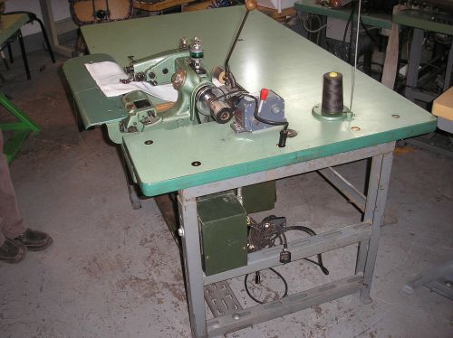 US Blindstitch 718-9 Drapery industrial Sewing Machine with Puller &amp; Table 5&#039;x3&#039;