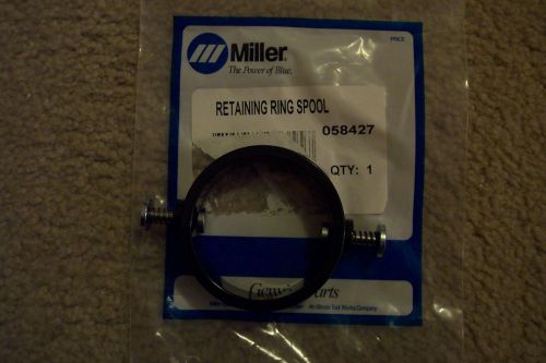 Miller wire spool lock clamp ring for all mig welders part 058427 for sale