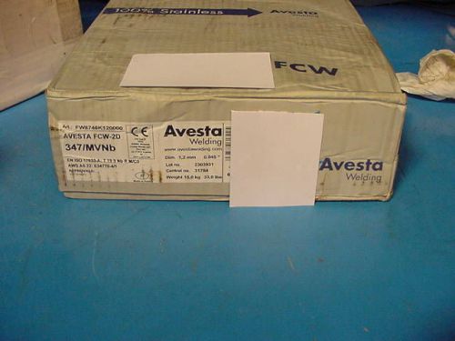 Arvesta 347/mvnb 0.045&#034; stainless steel mig welding wire 33 lb  321 &amp; 347 for sale