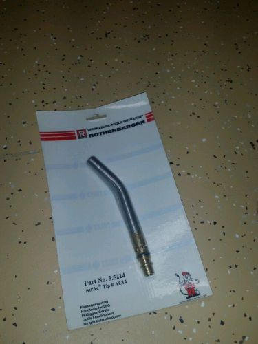 Rothenberger Acetylene Brazing TurboTorch Tip Part 3.5214 # AC14 For AirAc