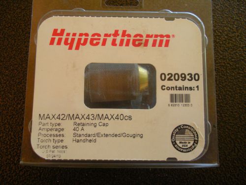 Hypertherm Plazma 020930 12 packs of 1 each  Retaining Cap