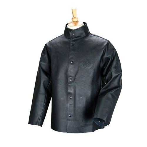 Revco black stallion black duralite premium pigskin welding jacket 30&#034; size l for sale