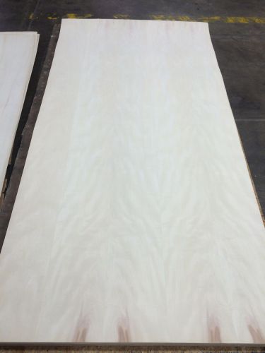 Wood veneer holly 48x98 1pc total 10mil paper backed &#034;exotic&#034; skid 519.4 for sale