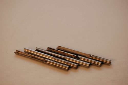 5 pcs. Router Bits - 1/4&#034; Shank - 1 1/2&#034; Cutting Length - Double Flute Straight
