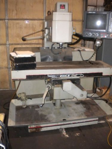 CNC MILLING MACHINE , ANILAM EAGLE , MODEL 1400 CONTROL 5 HP PROGRAMABLE SPINDLE