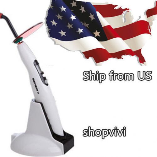 Dental wireless cordless led curing light lamp 1400mw cure lamp us only!!! for sale